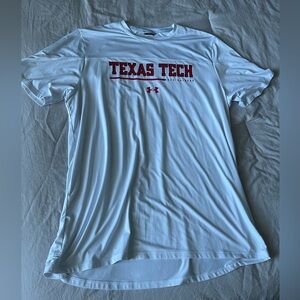 White UA Texas Tech Shirt